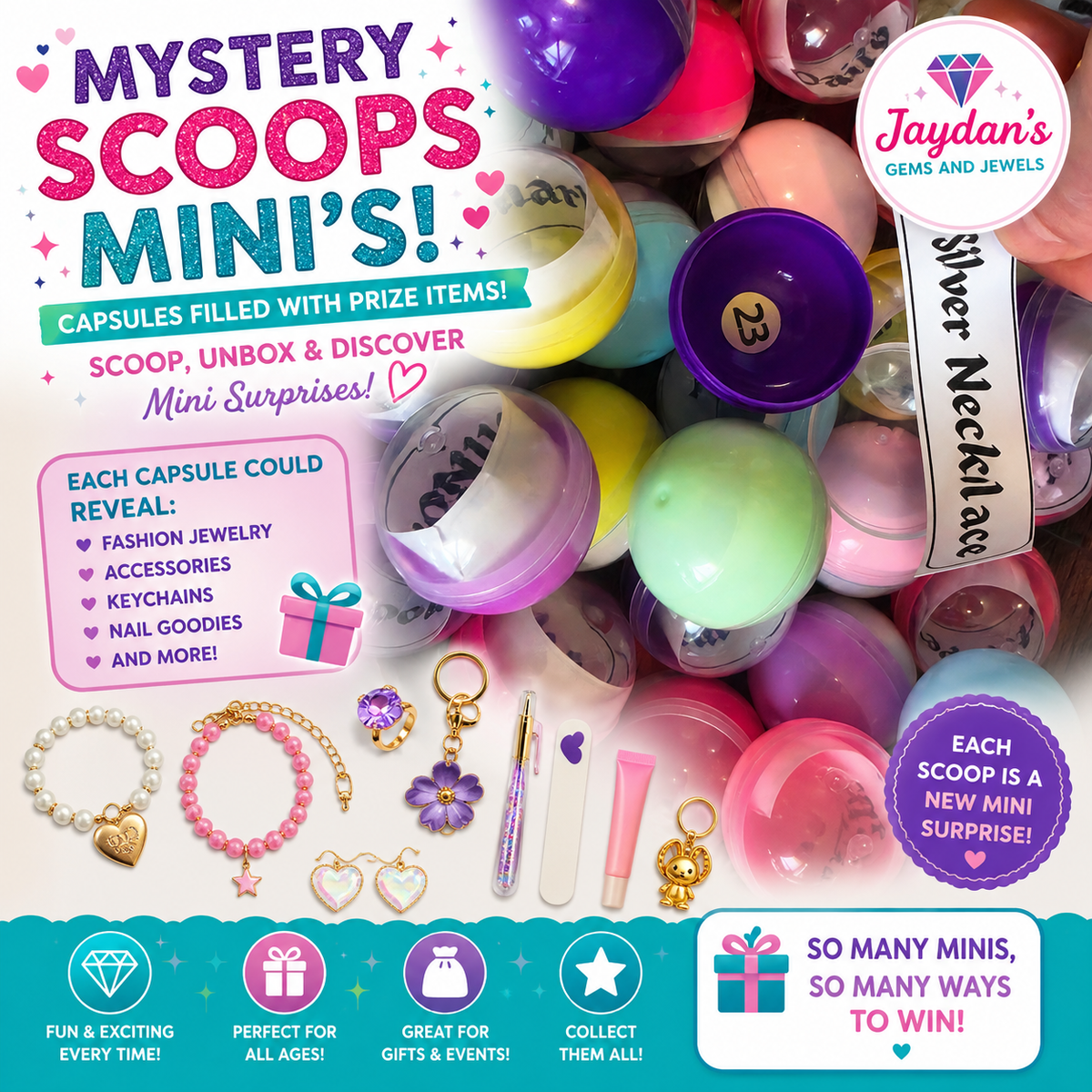 MYSTERY SCOOPS- MIXED