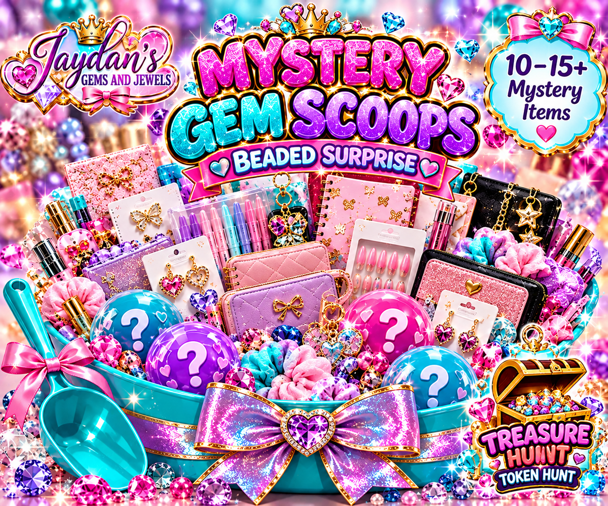 MYSTERY GEM SCOOPS-Beaded Surprise