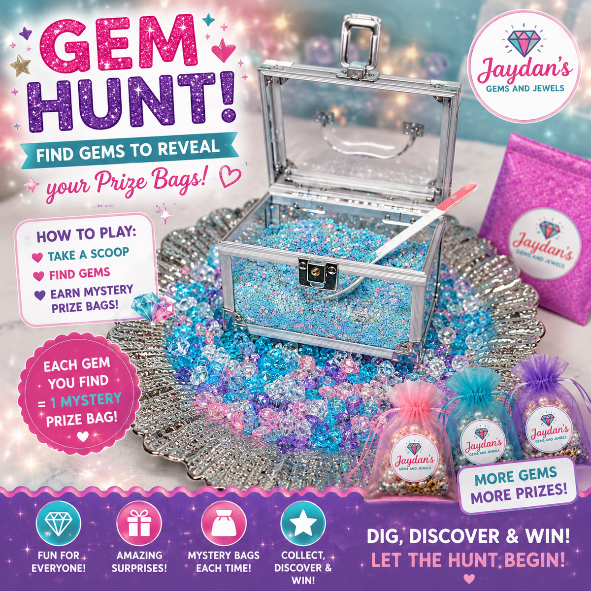GEM HUNT- HIDDEN TREASURE