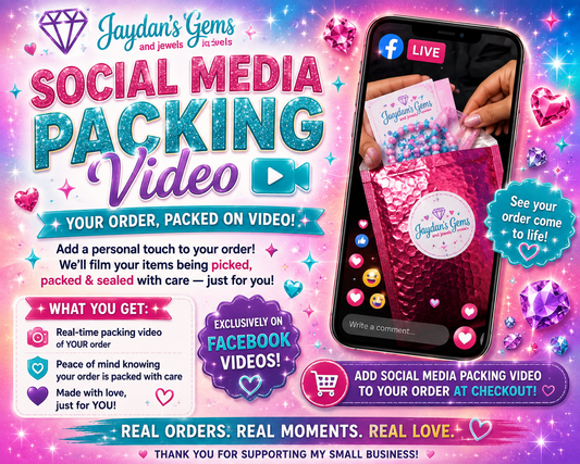**SPECIAL** FACEBOOK Packing Video
