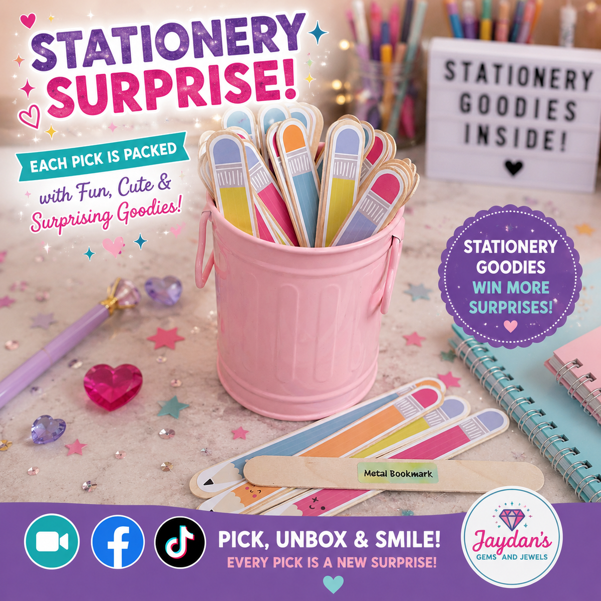 MYSTERY CAPSULES- STATIONERY